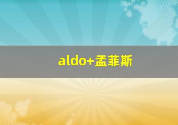 aldo 孟菲斯